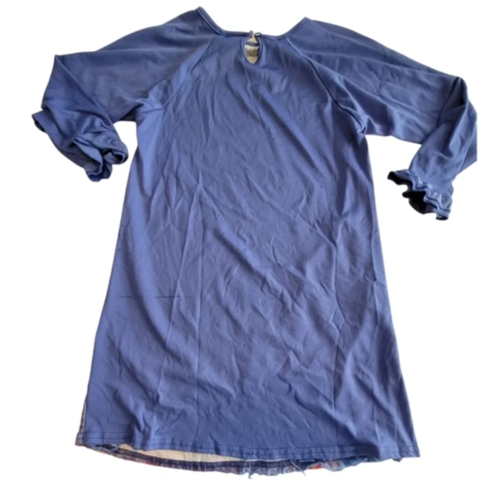 Disney Ariel The Little Mermaid Red and Blue Colorful Pajama Nightgown Size 6x - Picture 2 of 12